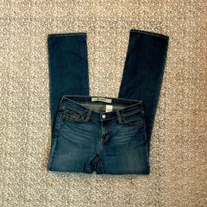 Women's Gap Slim Fit Stretch Blue Denim Jeans